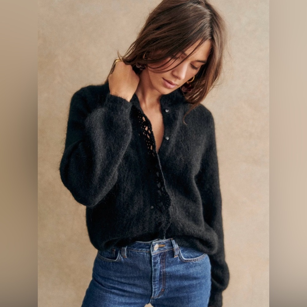 Angie cardigan in black - Sézane